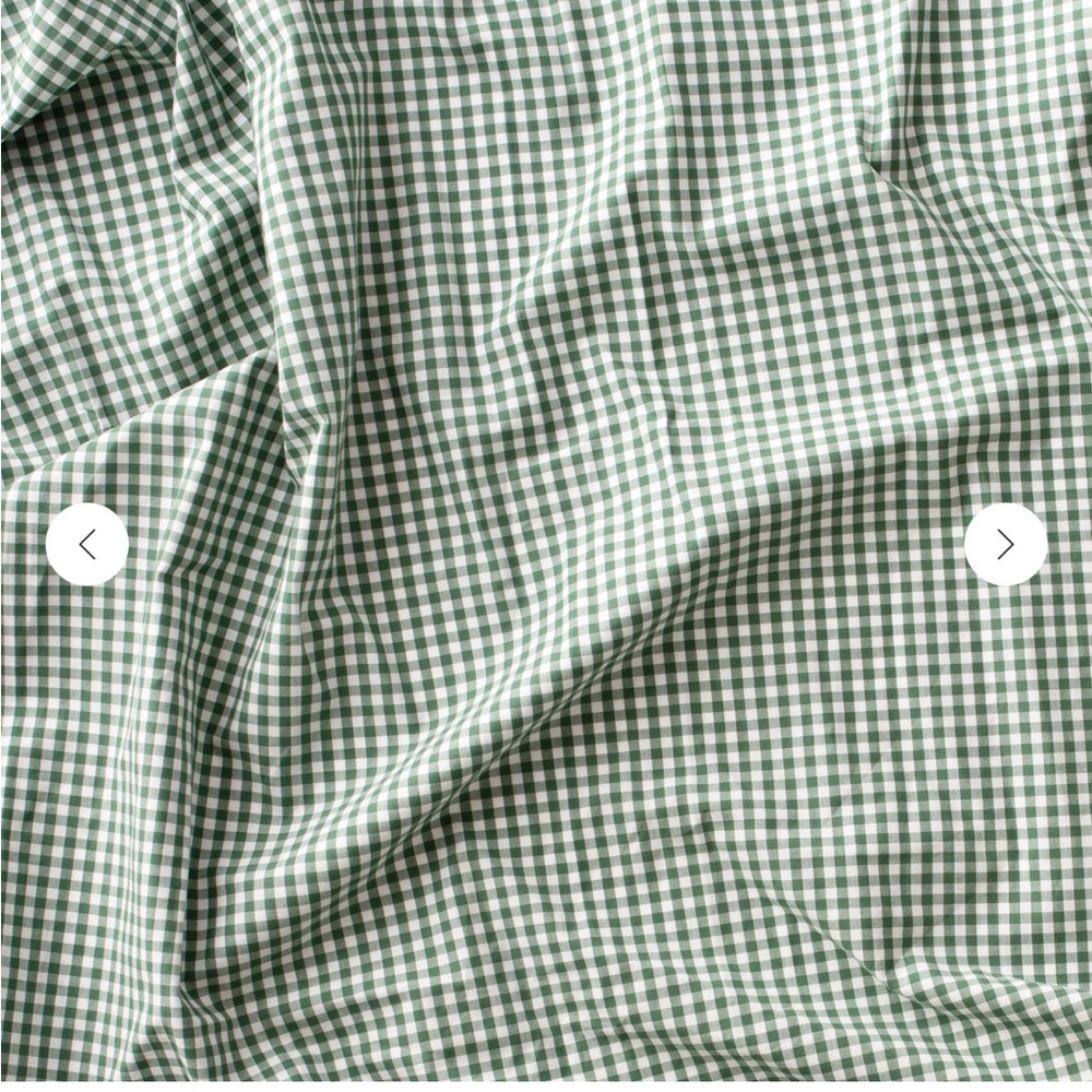 Schoolhouse Gingham Percale Sheet Set - Picture 3 of 8